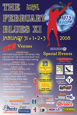 THE FEBRUARY BLUES POSTER