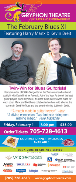 HARRY MANX & KEVIN BREIT Poster